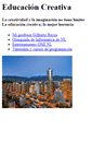 Mobile Screenshot of educacioncreativa.org